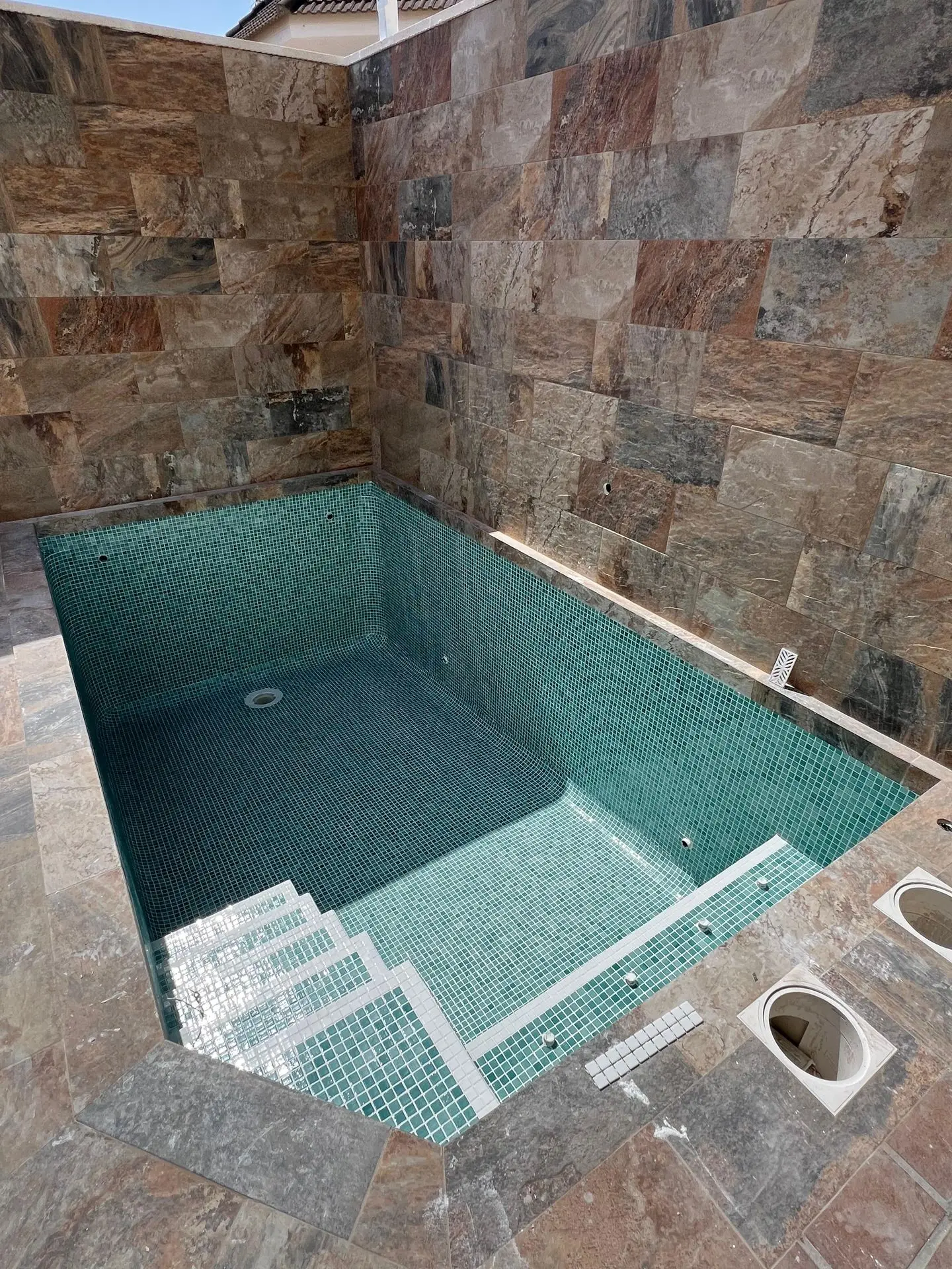 Piscina obra